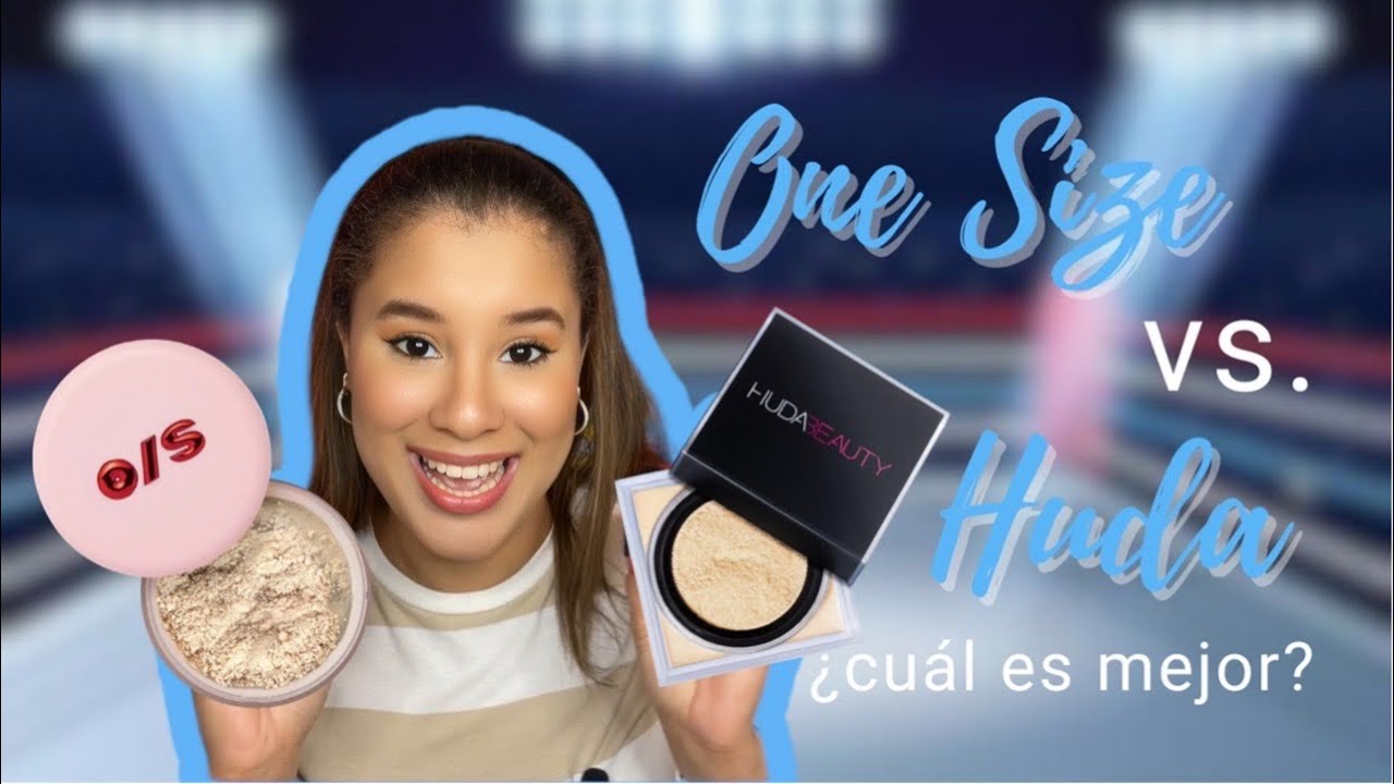🥊 Polvo de One Size vs Polvo de Huda Beauty, ¿CUAL ES MEJOR? + Vlog poniendolos a prueba 🔥