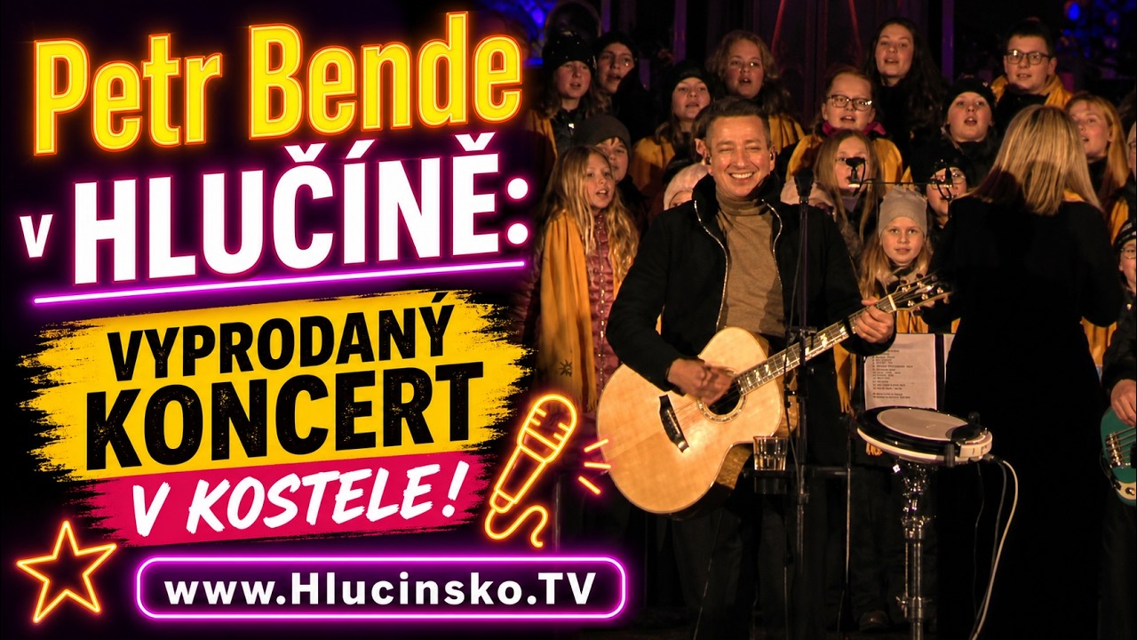 Petr Bende v Hlučíně: Vyprodaný koncert v kostele! 🎤 │ #Hlucinsko.TV │ @TelevizeHlucinsko