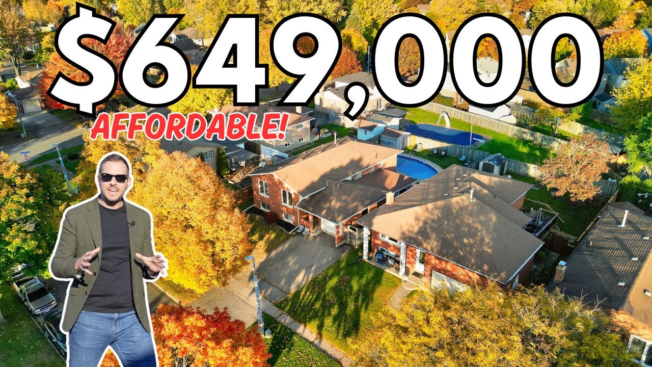 Tour this $649,000 Raised Bungalow in this POPULAR North Welland Community!