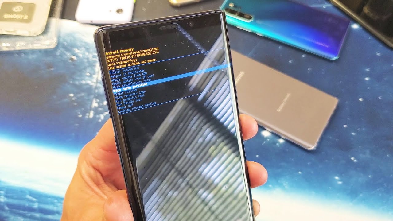 Galaxy Note 8 и 9: как очистить или стереть раздел кэша