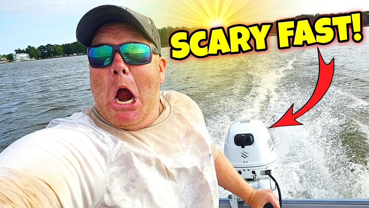 Suzuki 20hp Outboard First Start, Break in & Speed Test (16ft Jon Boat)