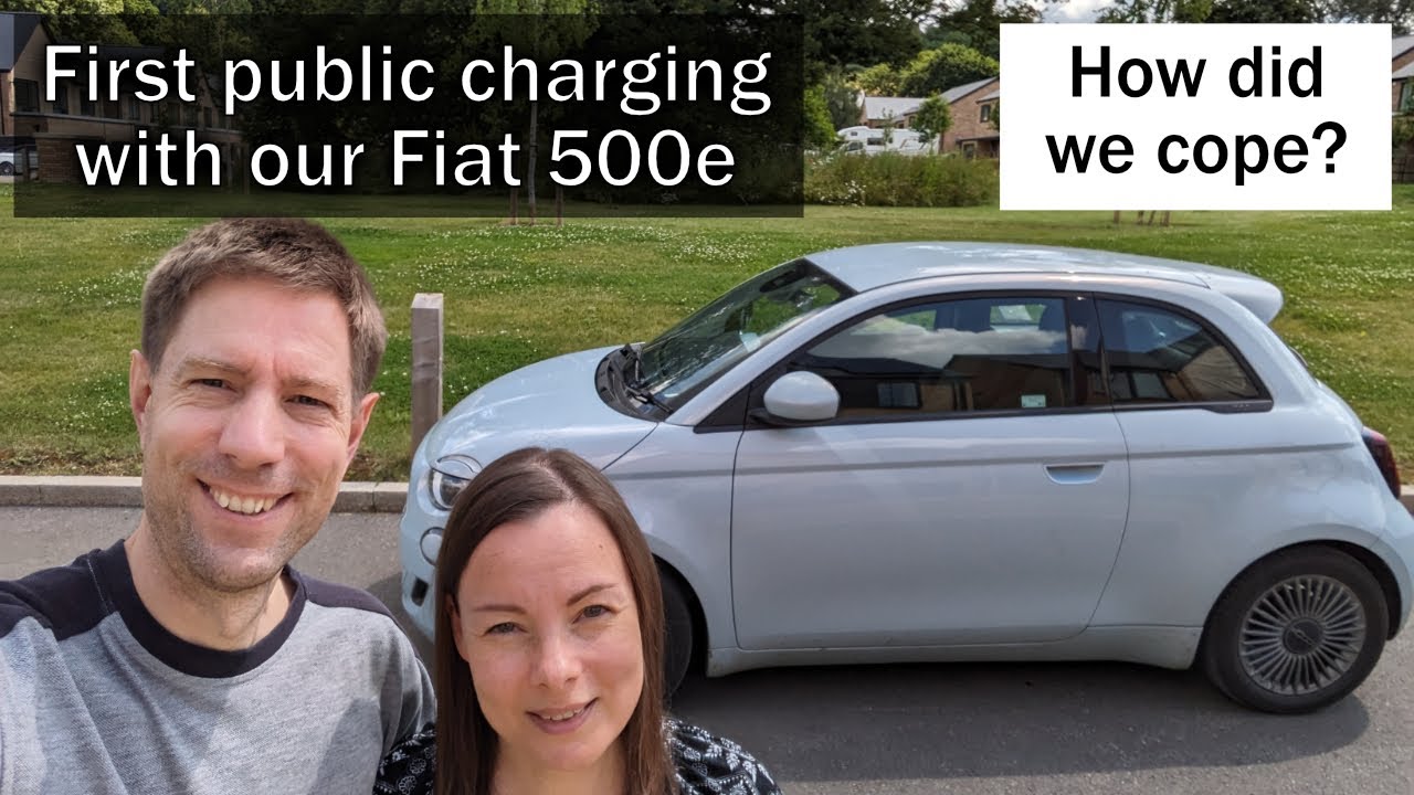 First public charging with our Fiat 500e - how did we cope?