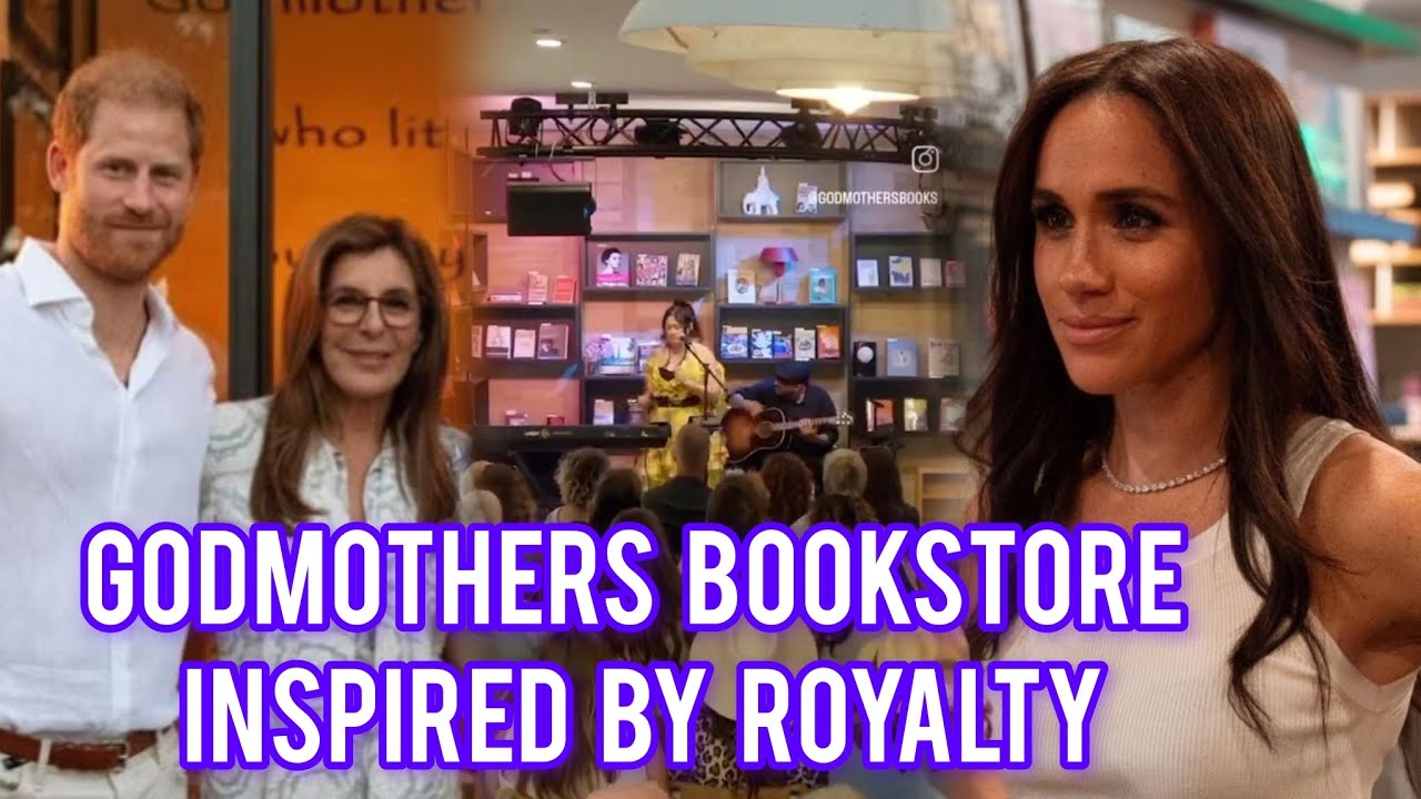 Godmothers bookstore inspired by royalty, the one and only PRINCE HARRY ✨️