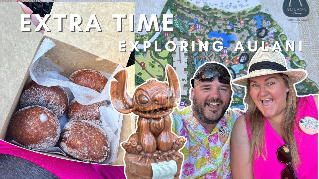Checking In EARLY To AULANI DISNEY RESORT: A Hot Hawaiian Breakfast | Exploring Gift Shop & Resort!