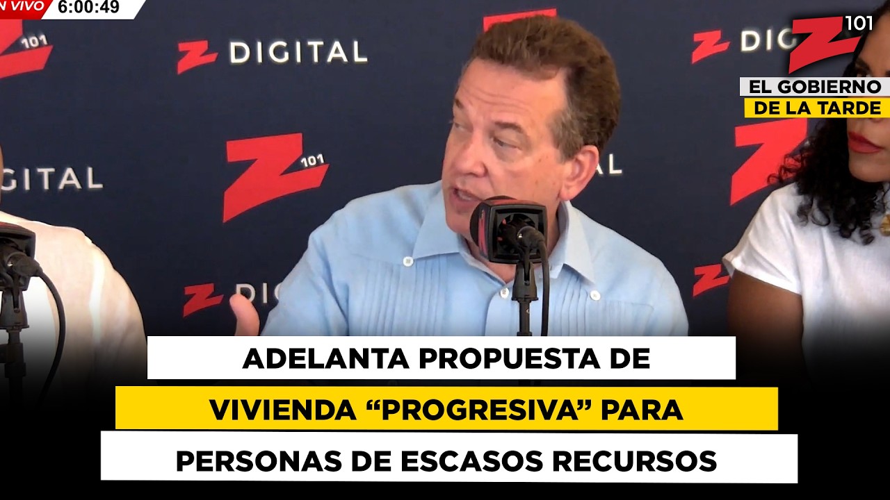 Víctor “Ito” Bisonó adelanta propuesta de vivienda “progresiva” para personas de escasos recursos