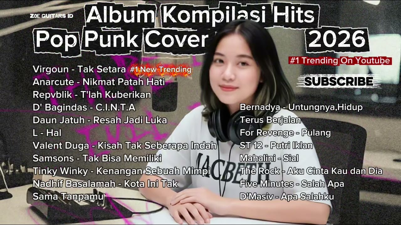 PLAYLIST PALING KEREN ⚡️100% BIKIN MOOD BOOSTER NAIK | COVER POP PUNK PALING HITS | TRENDING 2026 