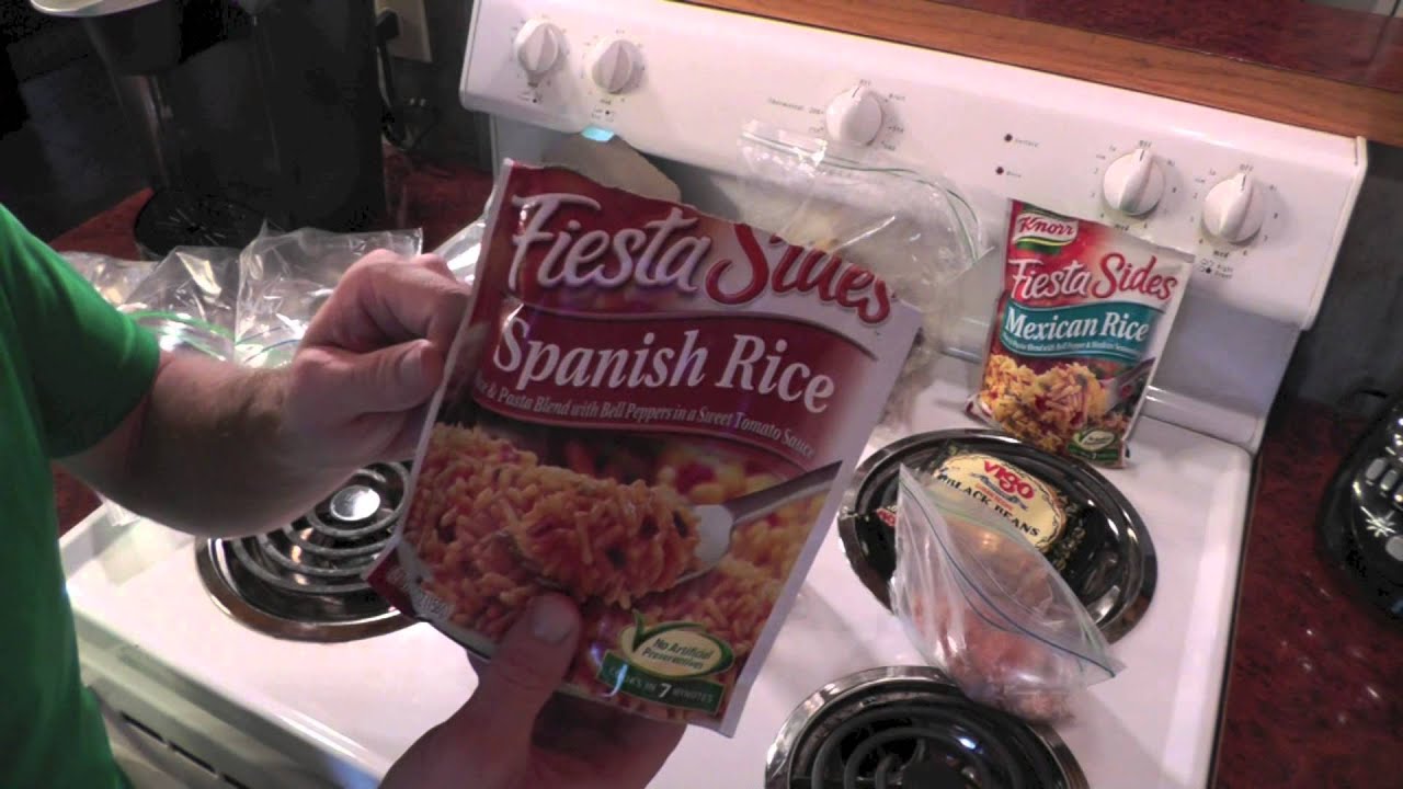 Outdoor Meal Recipe - Rice, Meat, Cheese -The Outdoor Gear Review