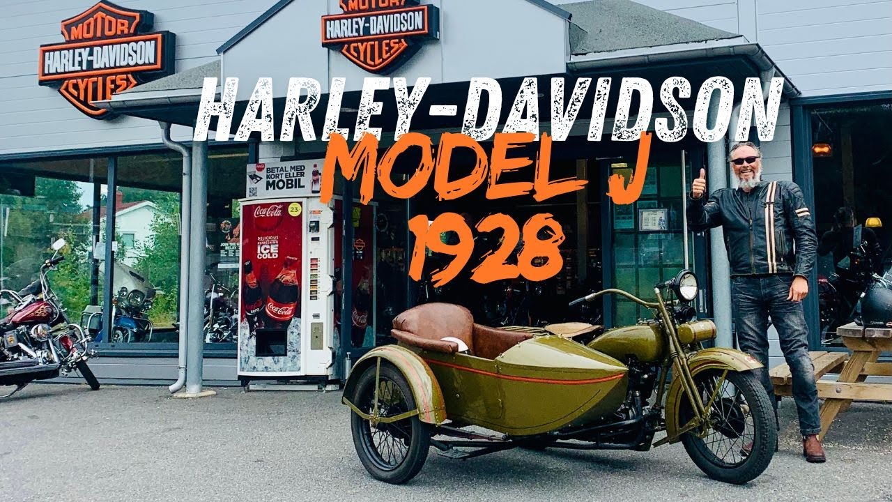 1928 Harley-Davidson J-model with sidecar in Norway