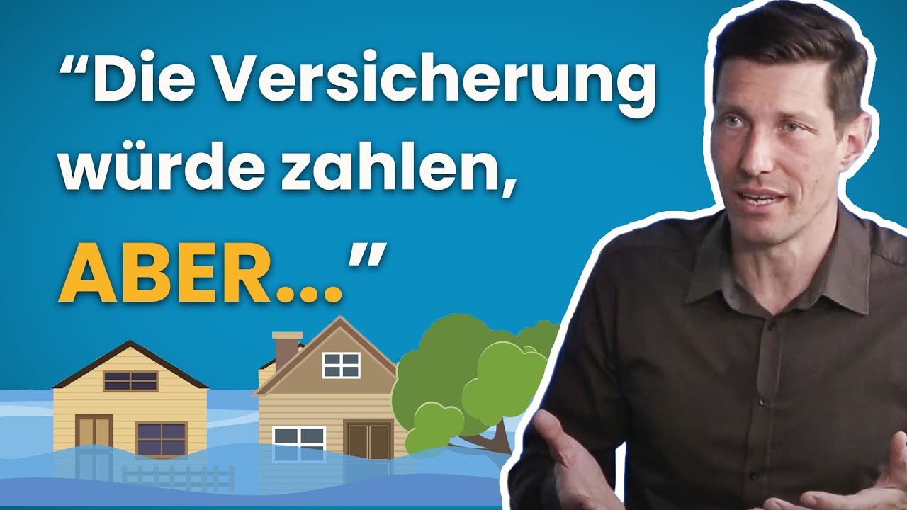 HOCHWASSER: Diese Versicherungsfehler machen Geschädigte (RTL Versicherungsdetektiv Timo Heitmann)