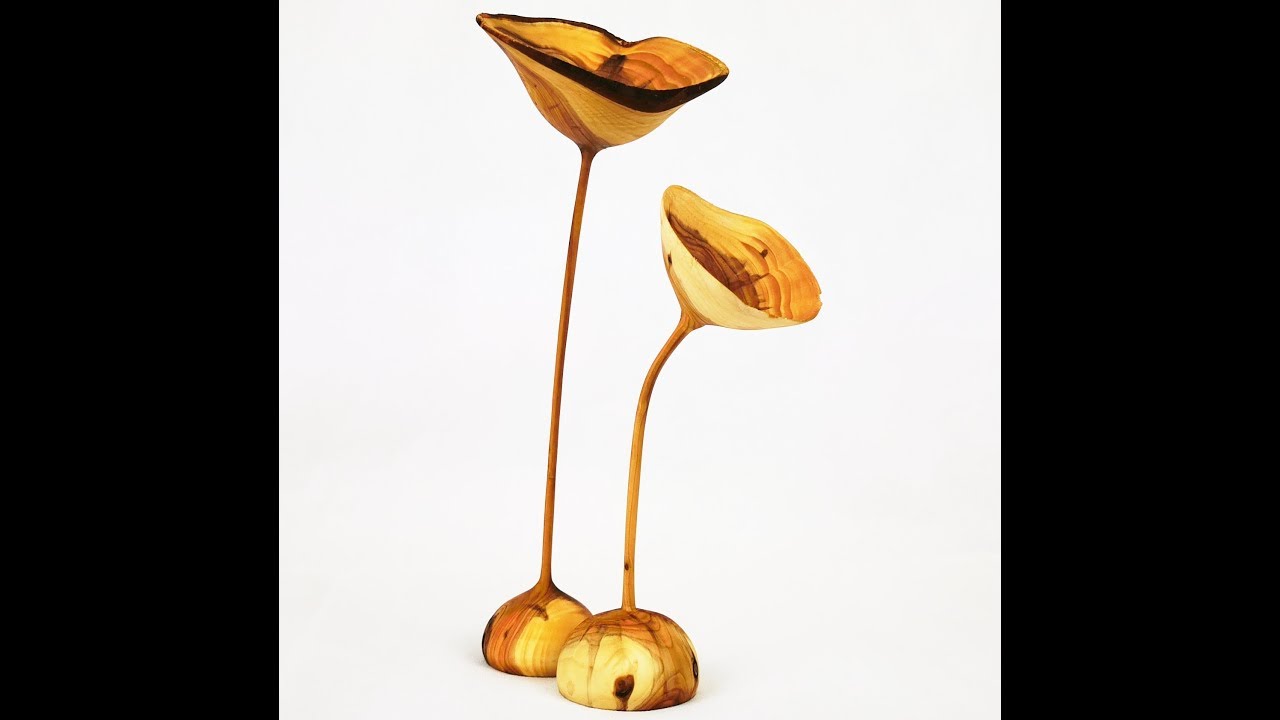 faesztergálás/ hogy készül a kehely :) woodturning podlets