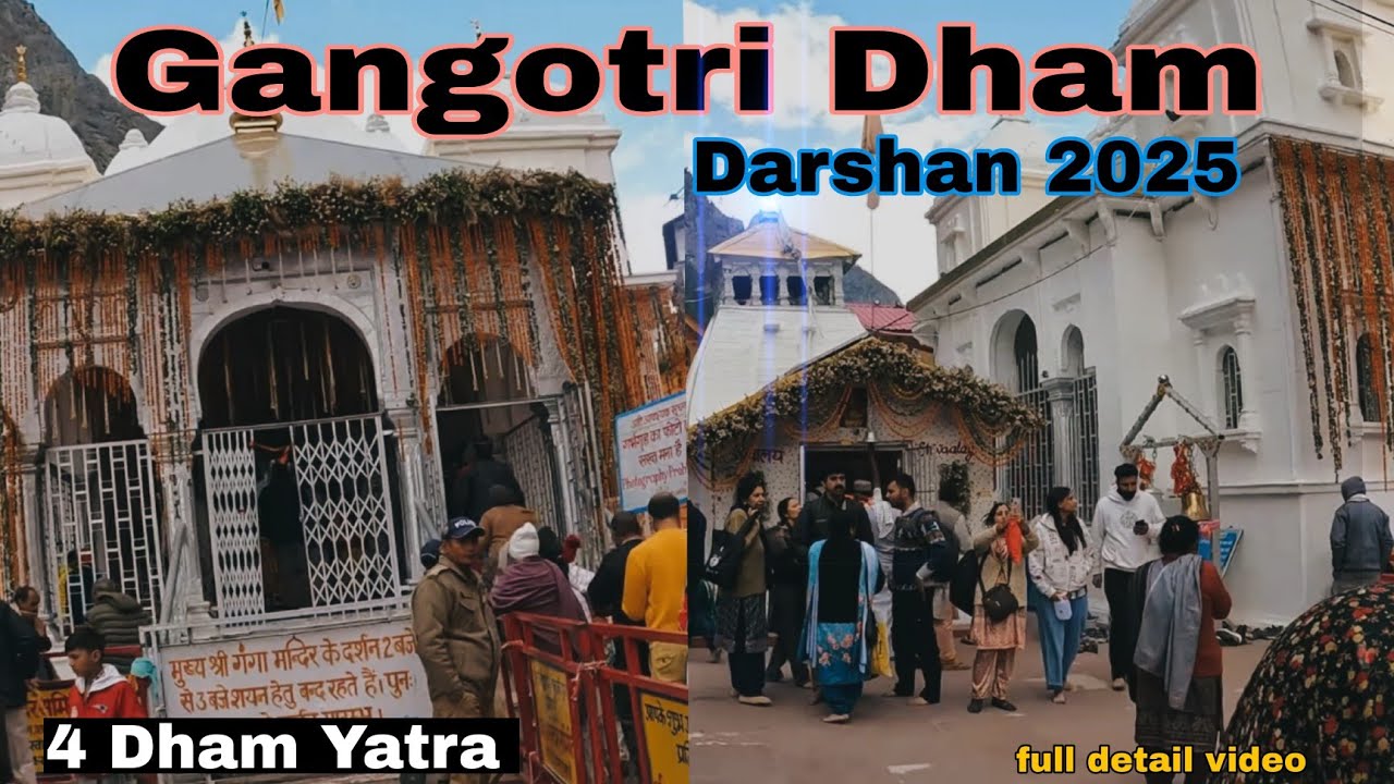 Gangotri Dhaam Live Darshan | 4 Dhaam Yatra full detail Vlog | @Nightwalkervishu #travelvlog