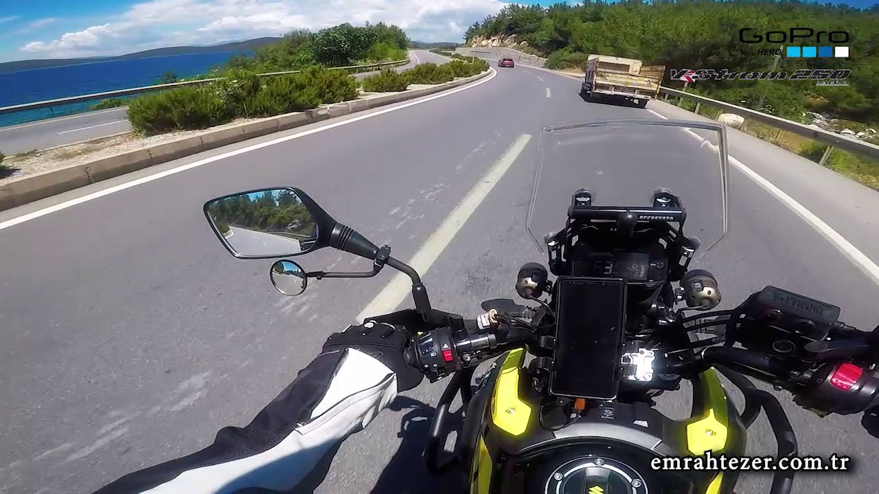 Emrah TEZER VLog - #8 Iasos Kamp Kıyıkışlacık ve Hava &Ccedil;ekimi | 29.05.2020 | Suzuki VStrom 250