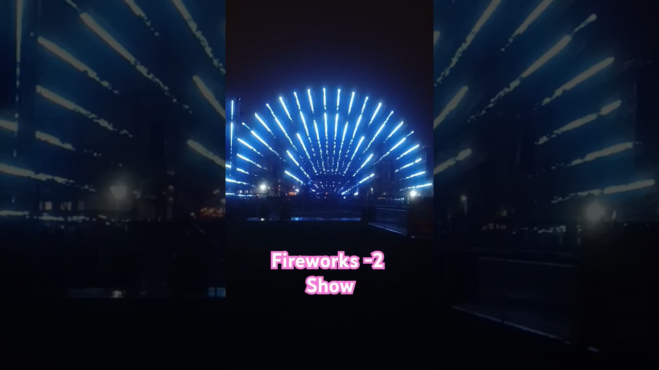Fireworks-2 Show on New Year Eve 2025 