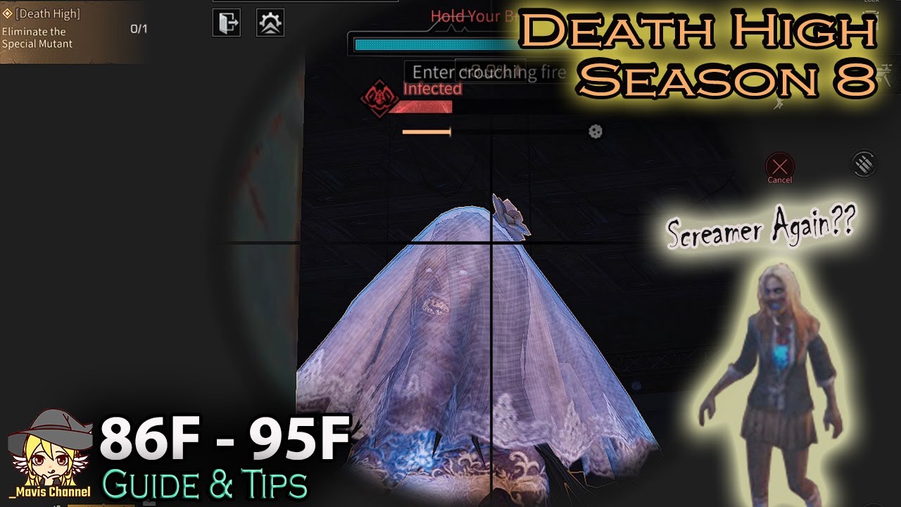 [Death High S8] 86F - 95F ~ Back With Screamer & Wormy Boss | LIFEAFTER