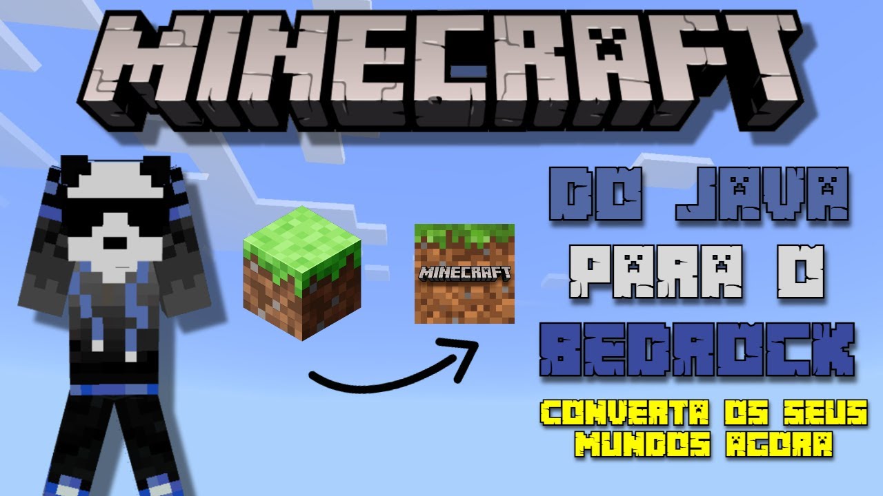COMO CONVERTER MUNDOS DO JAVA PARA BEDROCK NO MINECRAFT! (Tutorial Completo com o App CHUNKER)