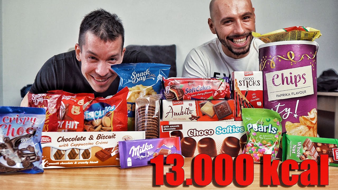 Novogodišnji CHEATMEAL: Najveći paketić slatkiša od 13,000 kalorija!