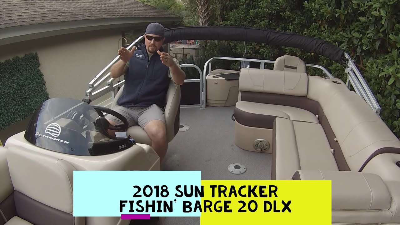 КАК узнать, подходит ли вам Sun Tracker Fishin' Barge 20 DLX 2018 года?