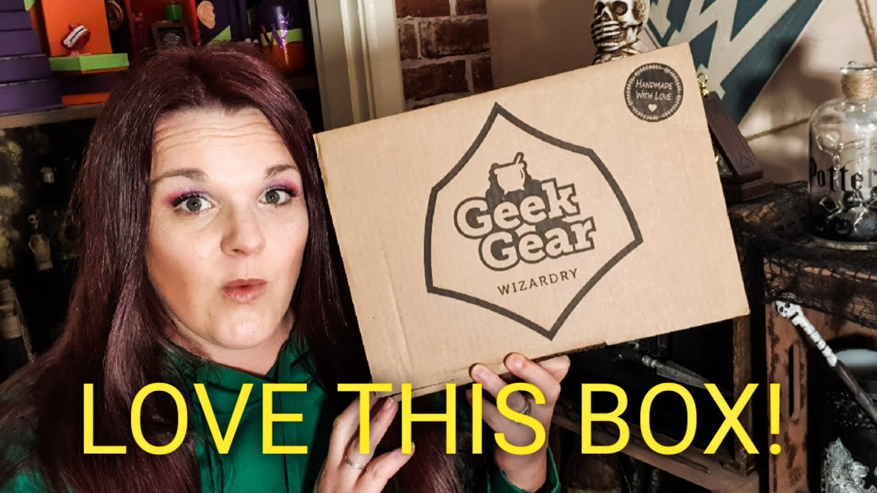 Geekgear wizardry March 2021 unboxing | HARRY POTTER