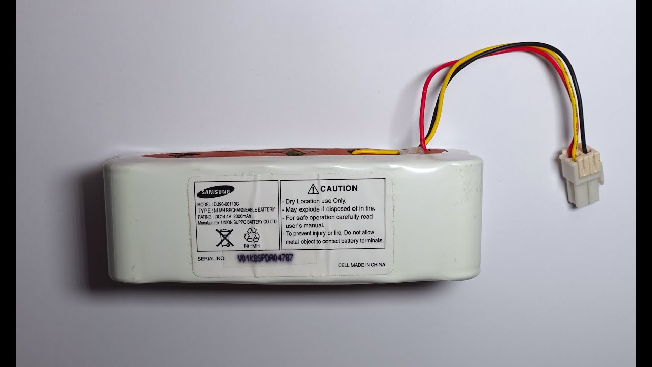 Samsung robotic vacuum Battery Teardown