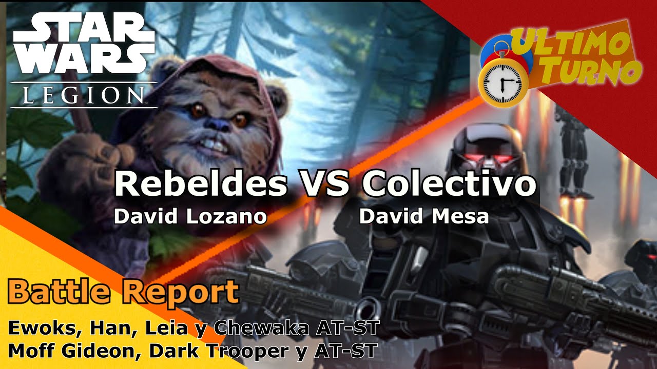 Star Wars Legion | Rebeldes vs Imperio | Battle Report