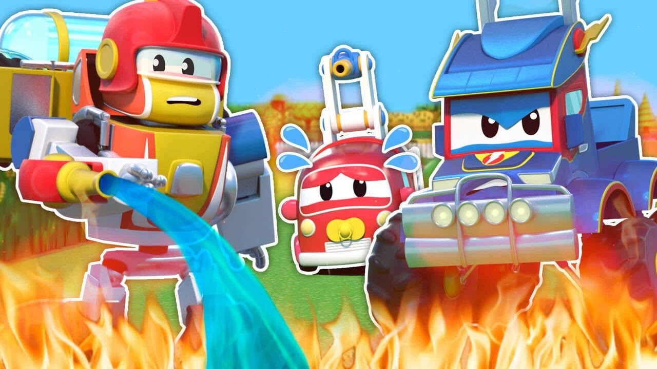 🔥NEIN! Babies werden vermisst! Beeilung ROBOTER Feuerwehr und Super Monster Truck! 🚒| Sicherheit