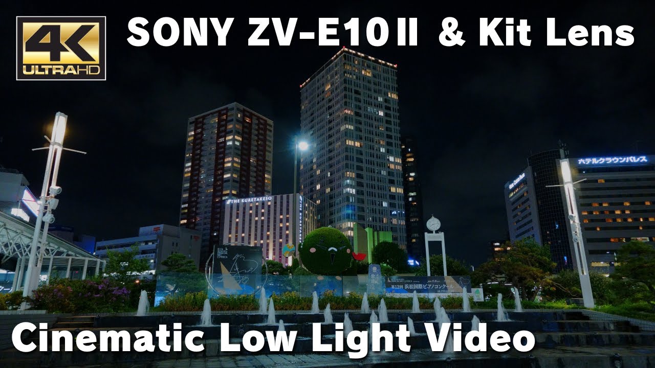 ZV-E10 II & Kit Lens (SELP16502) - Cinematic Low Light Video / Hand-held / Japan