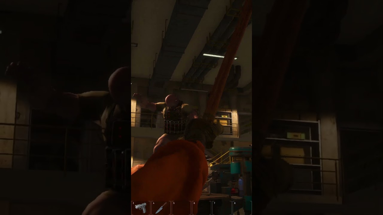 Explosive Zombie Antimation is CRAZY #scumpvp #scumsurvival #scum #shorts #fails