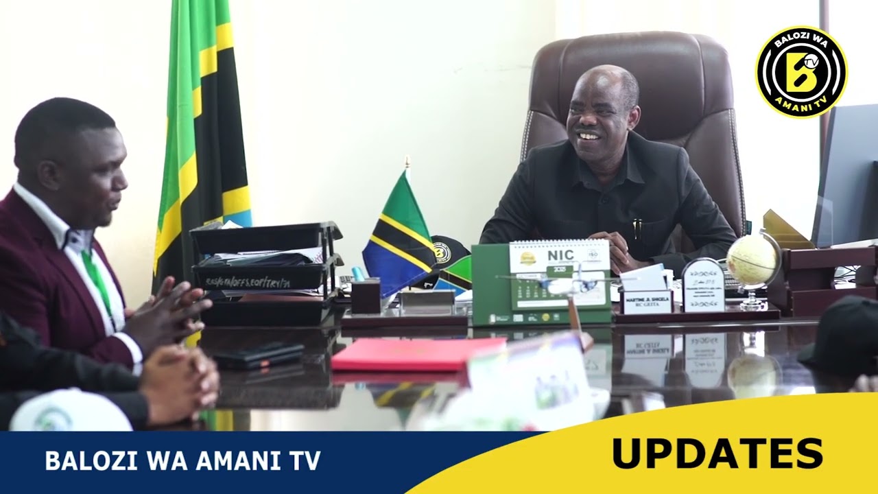 MHE. MARTINE REUBEN SHIGELA ALIVYOUPOKEA UGENI WA BALOZI WA AMANI TV MKOANI GEITA