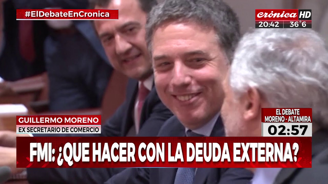 El debate entre Guillermo Moreno vs Jorge Altamira