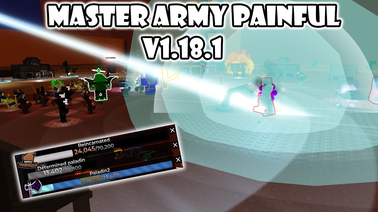 Ghost Town Master Army Painful | World Tower Defense V1.18.1