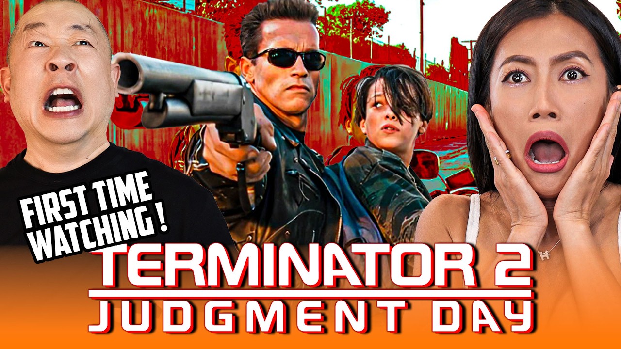 Terminator 2 Movie Reaction | First Time Watching And She's In Awe!