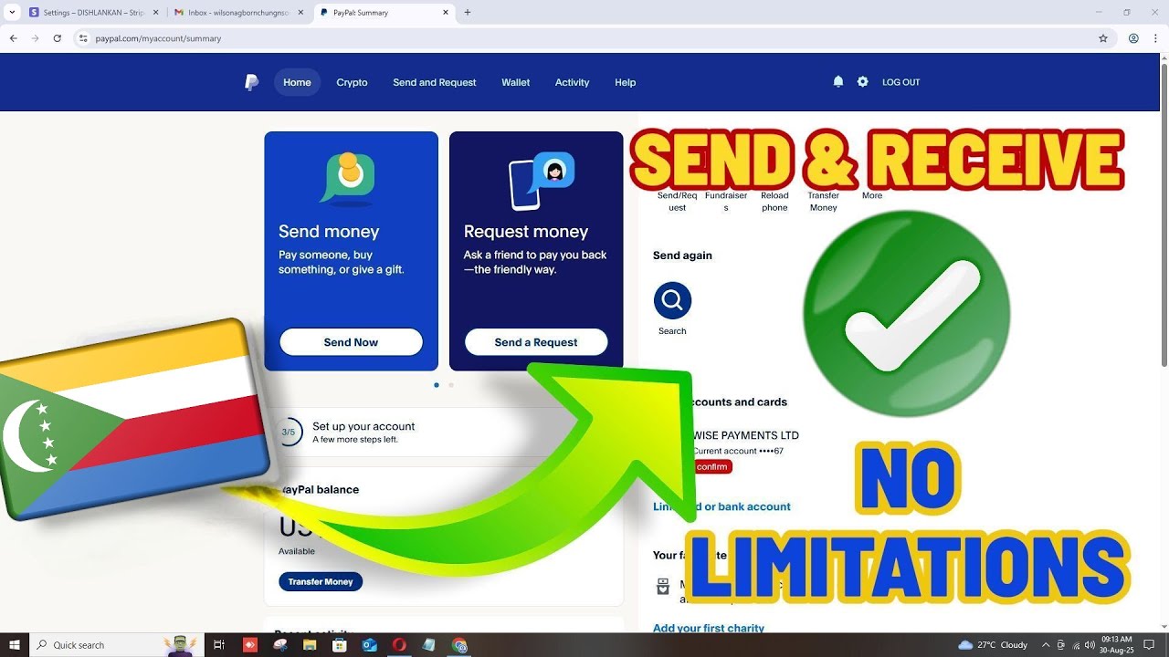 How to Create a PayPal Personal Account in Comoros 2025 (Guide) | Create PayPal Account in Comoros