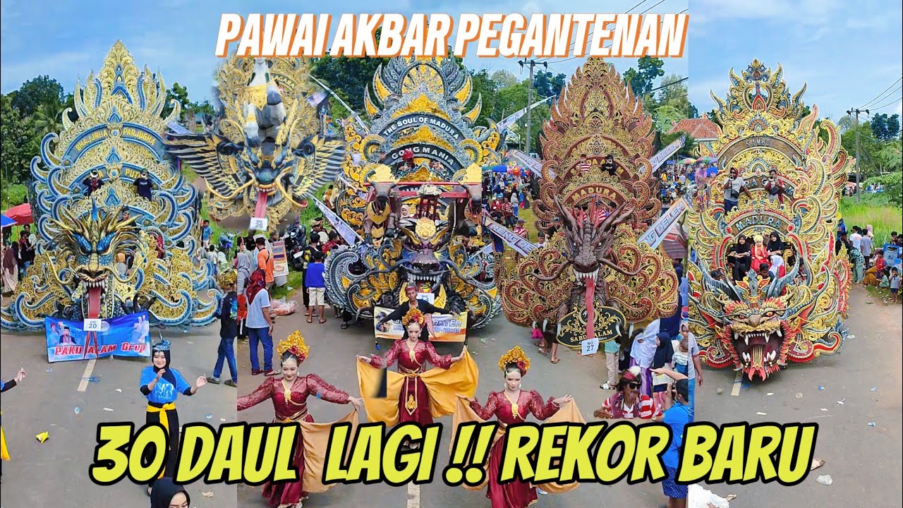 TERBARU 🟢 PAWAI AKBAR AL KHOLILI PEGANTENAN - 30 Daul Berkumpul Rekor Baru tahun ini di Pegantenan