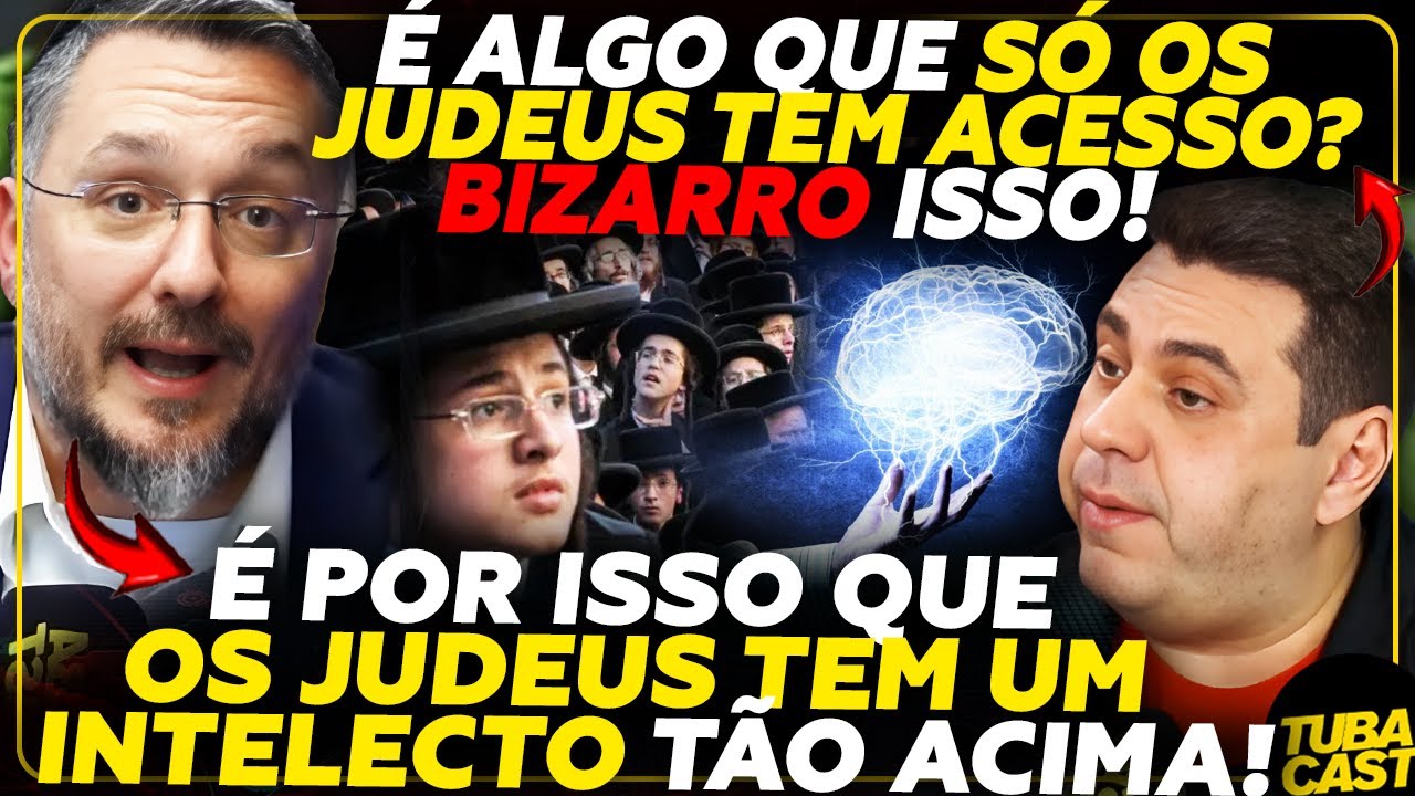 O SEGREDO do INTELECTO ALTO (QI) dos JUDEUS! Com Engenheiro Leo e Rabino Eliahu Hasky