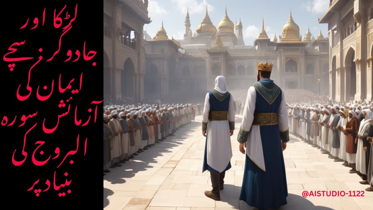 لڑکا اور جادوگر|| سچے ایمان کی آزمائش|| سورہ البروج کی بنیاد پر| islamic story | surha story| islam