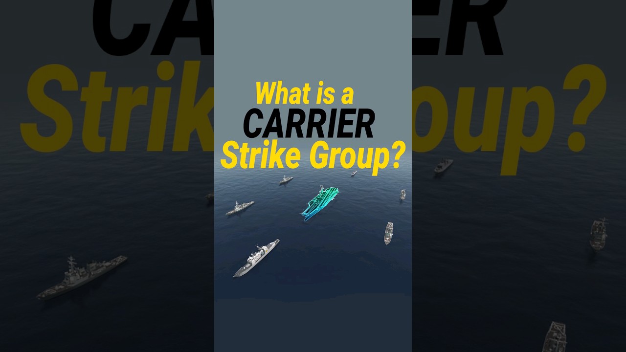 What is a Carrier Strike Group? #aircraftcarrier #ships