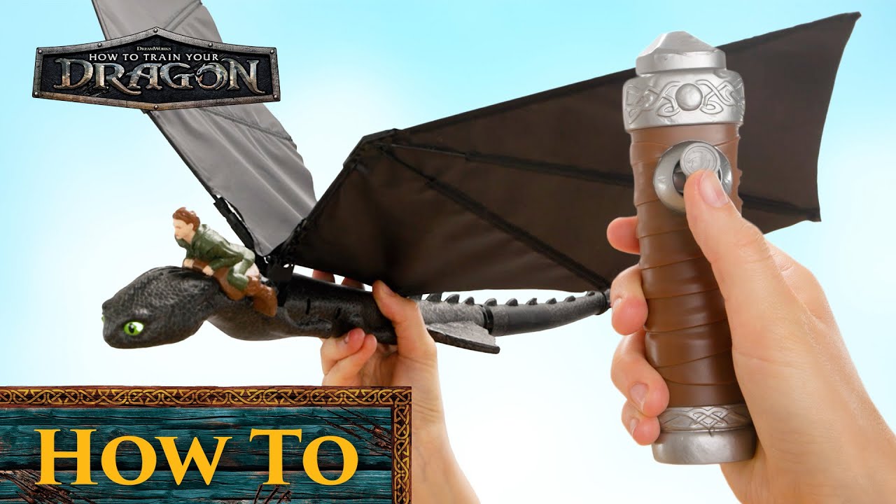 How to play with your Real Flying RC Toothless!