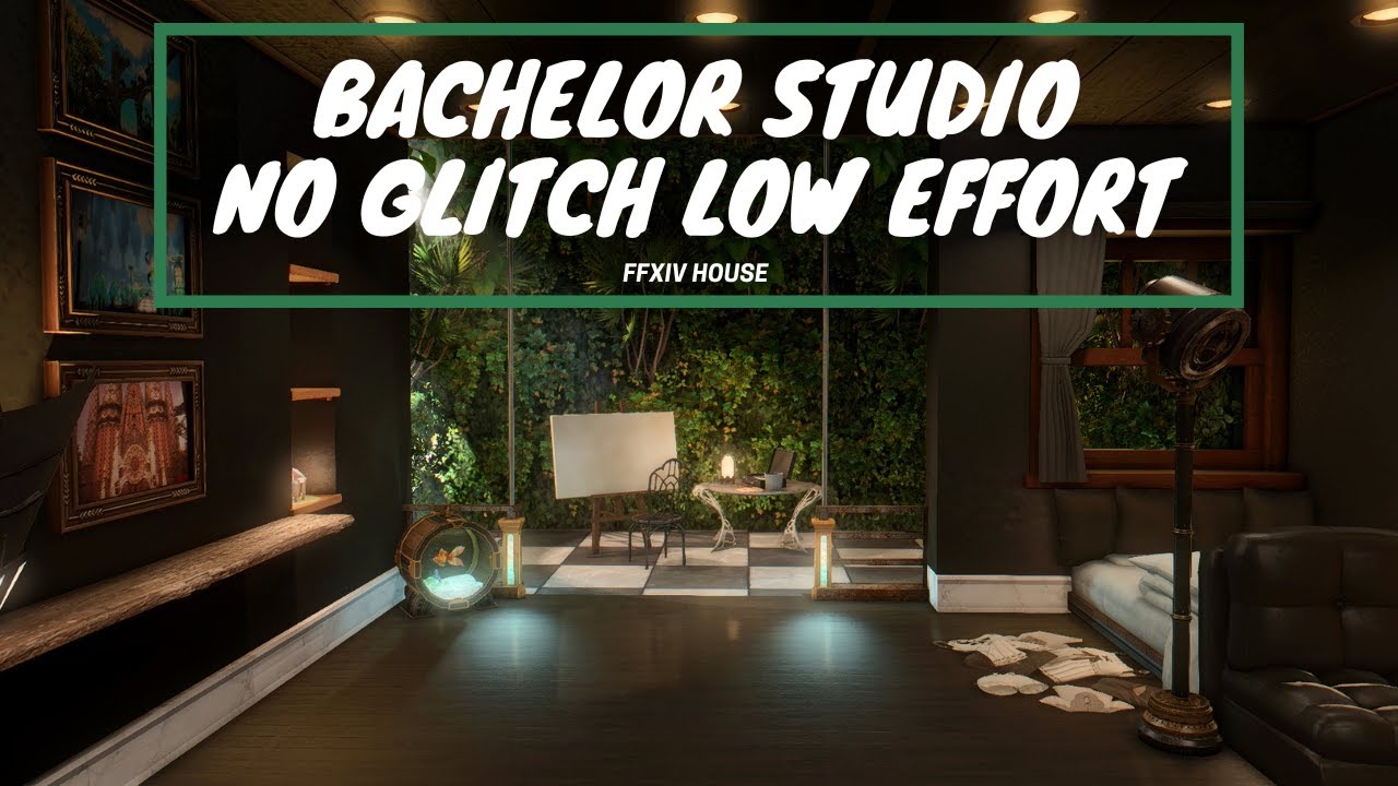 [FFXIV] No glitch used - Bachelor Art Studio - APT (tutorial included)