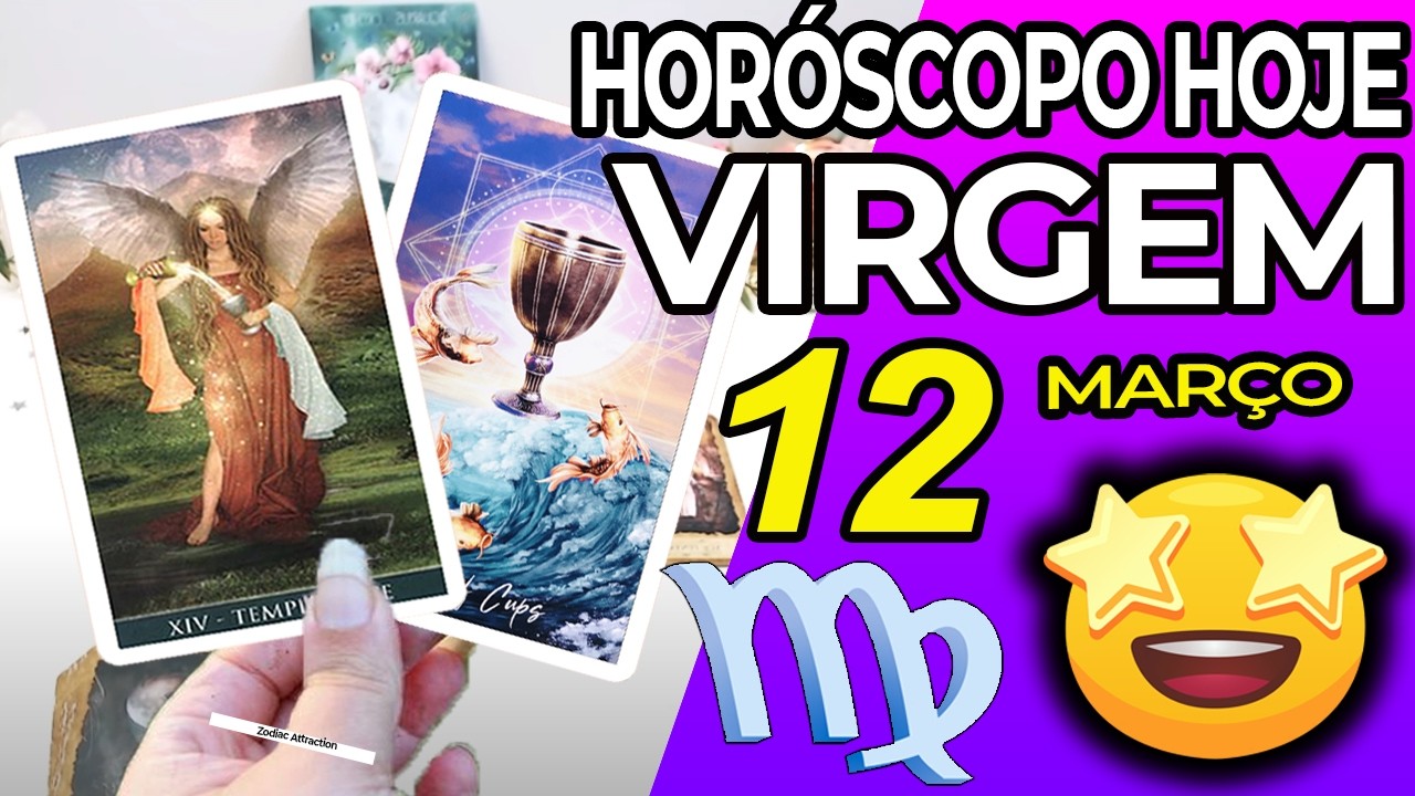 CHEGA UMA SURPRESA 💖 Virgem ♍ 12 Março 2026 | Horoscopo do dia de hoje ♍ Tarot Virgem