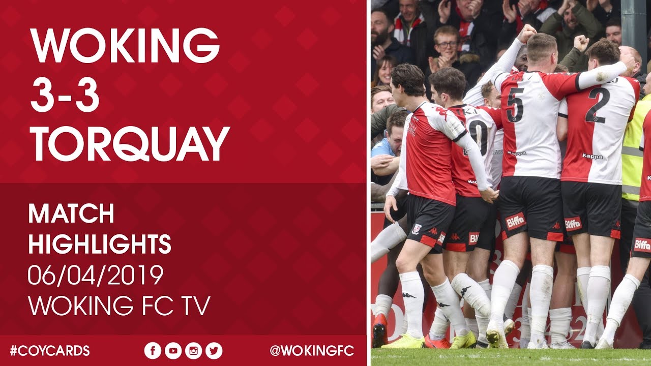 Woking 3 - 3 Torquay United | Match Highlights