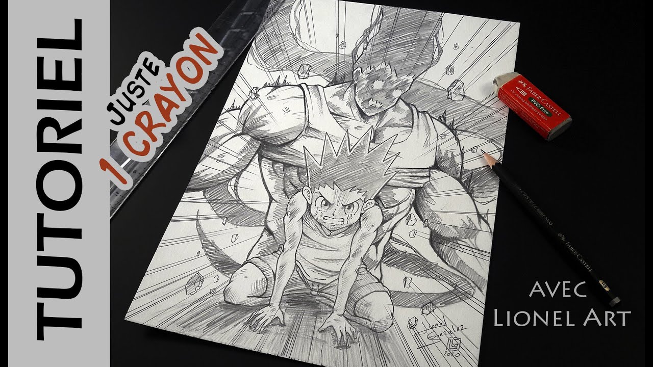 Comment Dessiner Gon Freecss - Hunter X Hunter