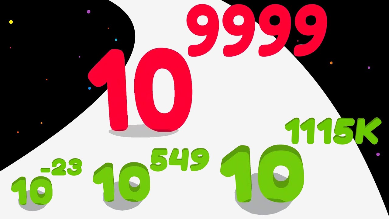 BIG NUMBER RUN AND MERGE 2 - Level Up Number Run Race Stack Master Max Level ASMR Infinity Math Game