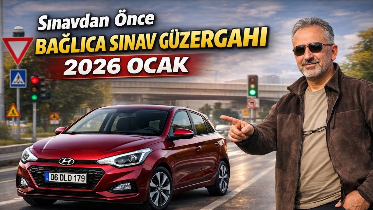 2026 OCAK AYI SINAV PARKURU VE GÜZERGAHI ÇEKİMİ ( SINAV GÜNÜ ÇEKİLMİŞTİR) 