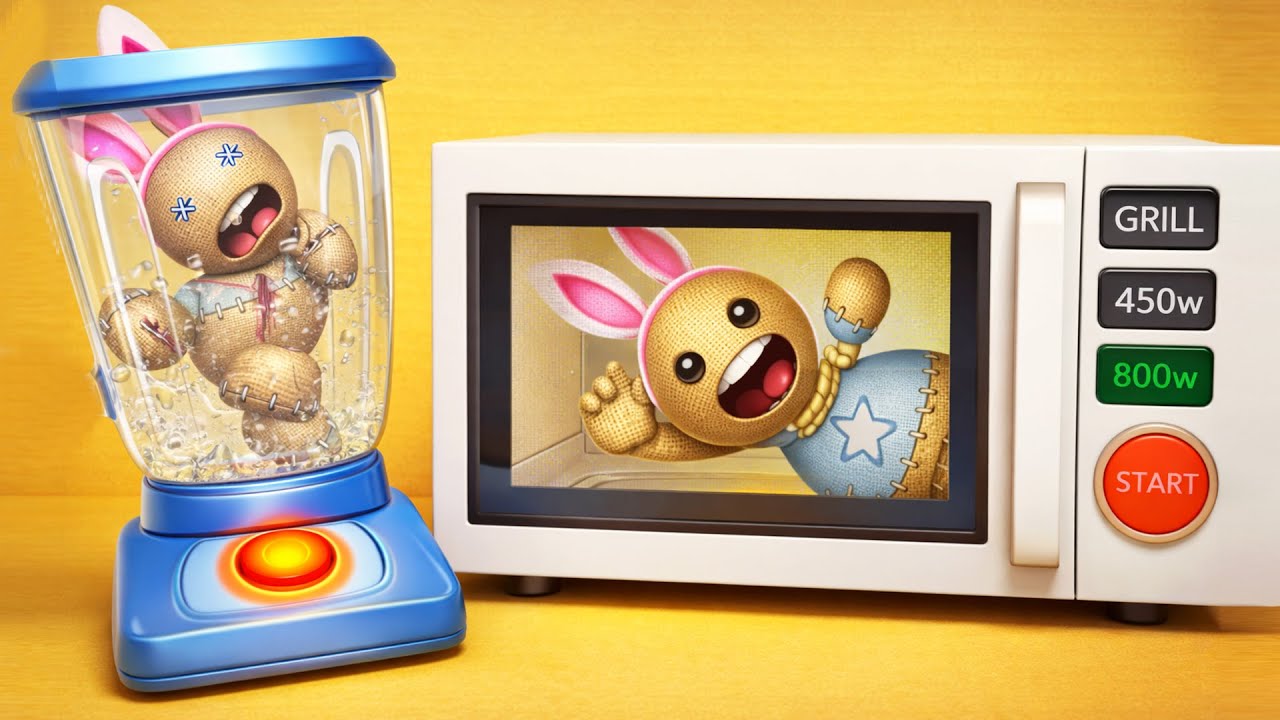 Kick the Buddy: The Most Fun Mobile Game | Microwave Belnder 