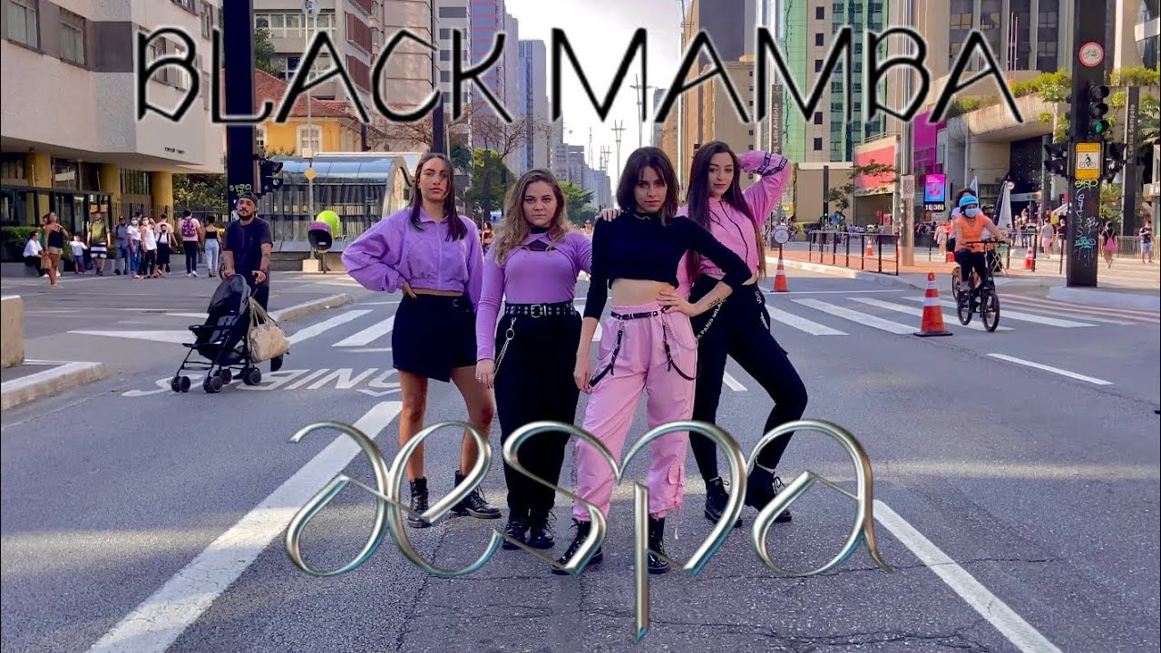 [KPOP IN PUBLIC BRAZIL] [ONE TAKE] aespa 에스파 'Black Mamba' Dance Cover by ELYSIUM DANCE TEAM