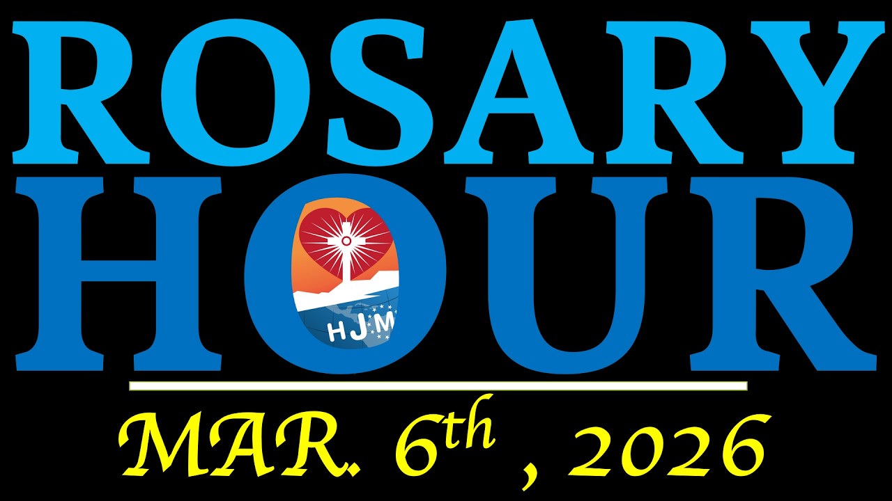 Rosary Hour: A Walk With Mary (March 6th, 2026)