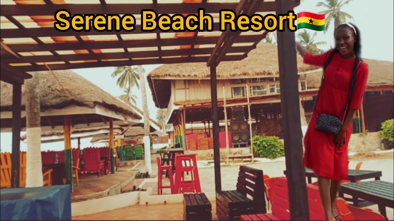 I FOUND THIS BEAUTIFUL BEACH RESORT IN CAPE COAST, GHANA!