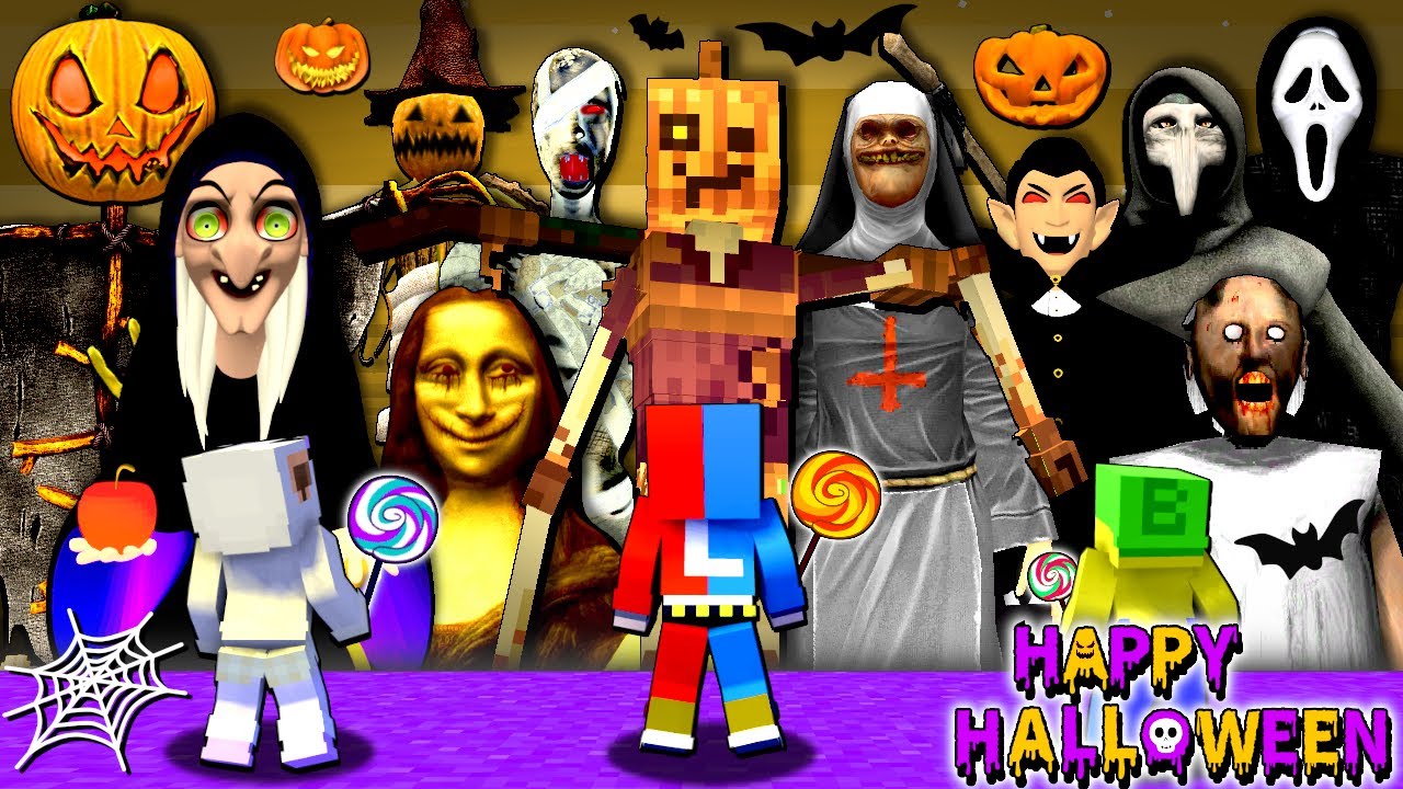 【こんなハロウィンは嫌だ⁉️🎃】人喰いの化け物がいる仮装パーティーに行った結果…👻💦【マイクラ マインクラフト】ぽっぴんず