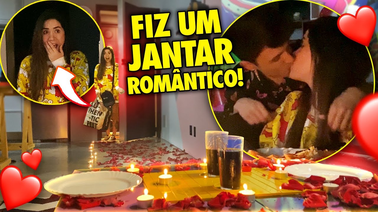 MARQUEI UM ENCONTRO COM ELA E FIZ UM JANTAR ROMÂNTICO (MARIA VENTURE)