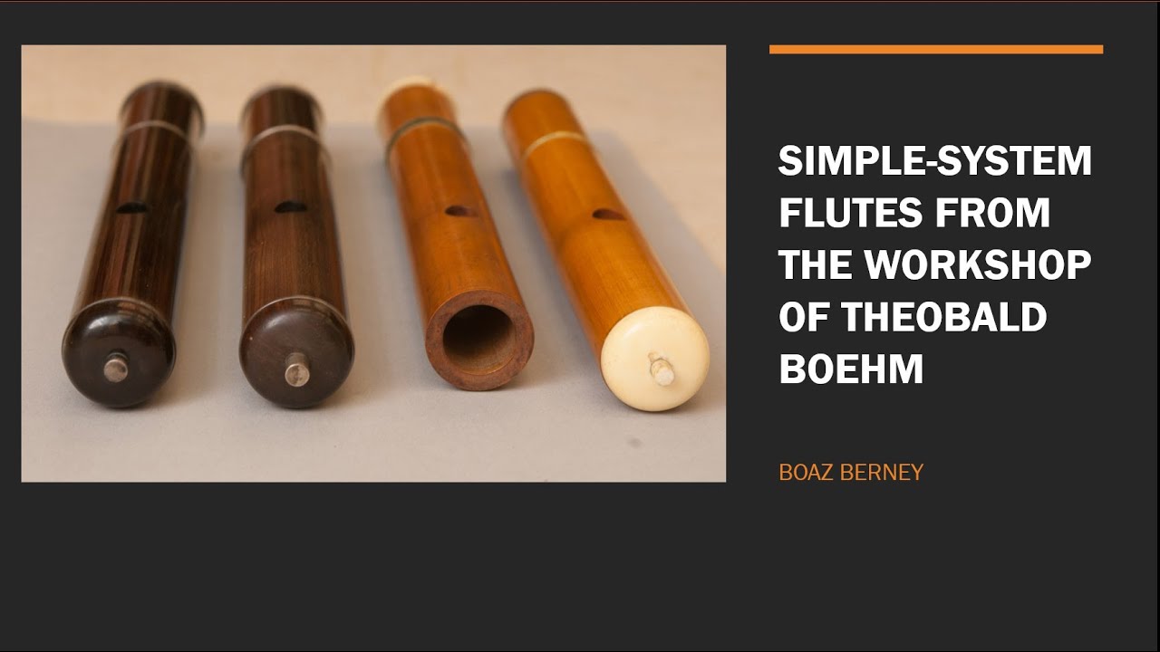 Simple System flutes by Boehm